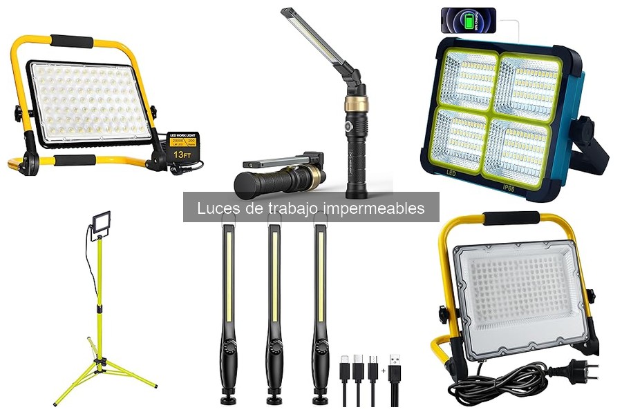 Diferencias entre luces de trabajo impermeables y no impermeables