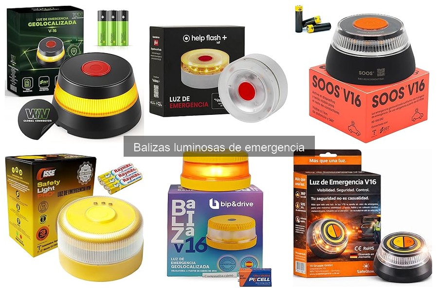 Dónde comprar balizas luminosas de emergencia online