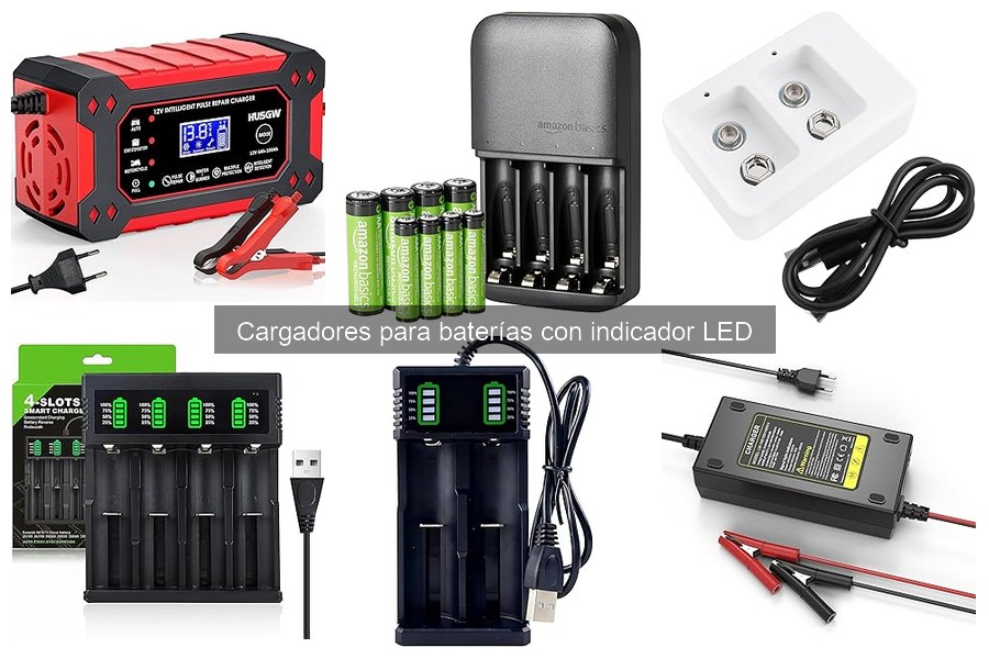 Dónde comprar cargadores para baterías con indicador LED baratos