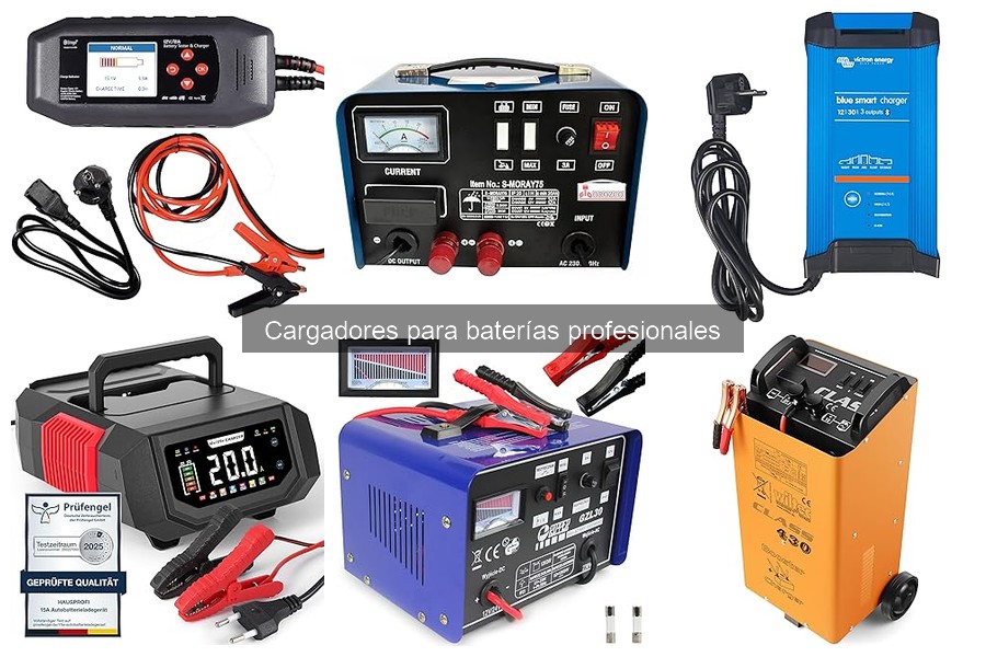 Dónde comprar cargadores para baterías profesionales