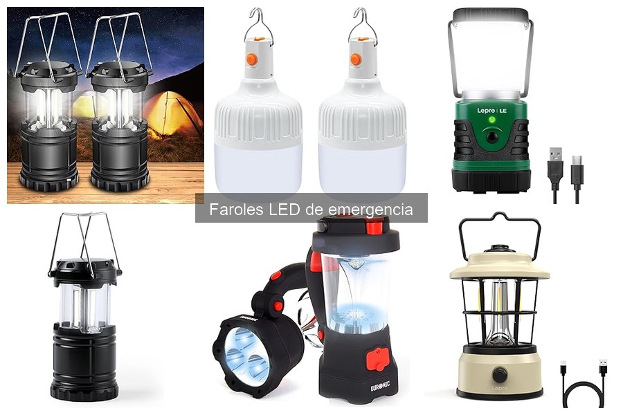 Dónde comprar faroles LED de emergencia online
