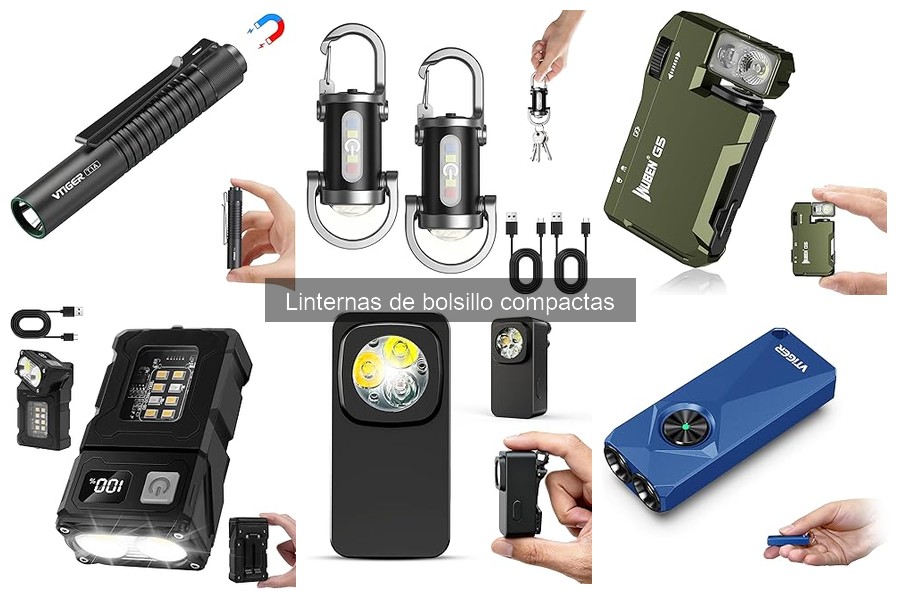 Dónde comprar linternas de bolsillo compactas a buen precio