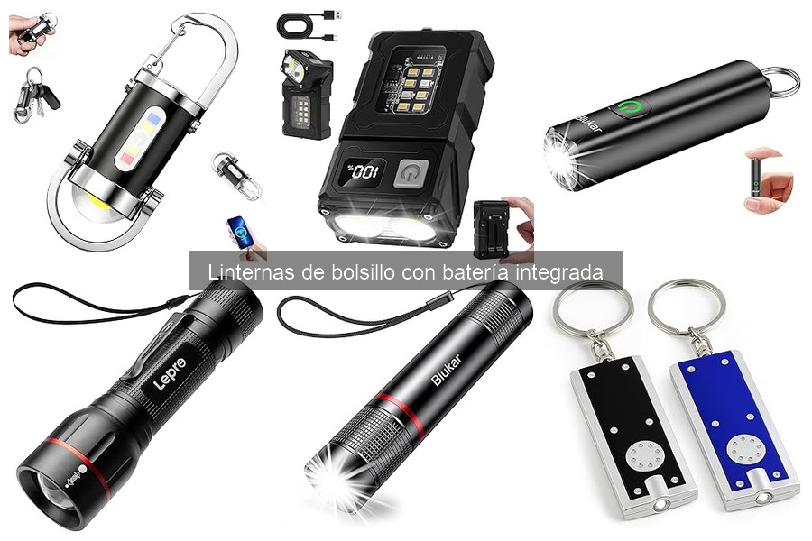 Dónde comprar linternas de bolsillo con batería integrada