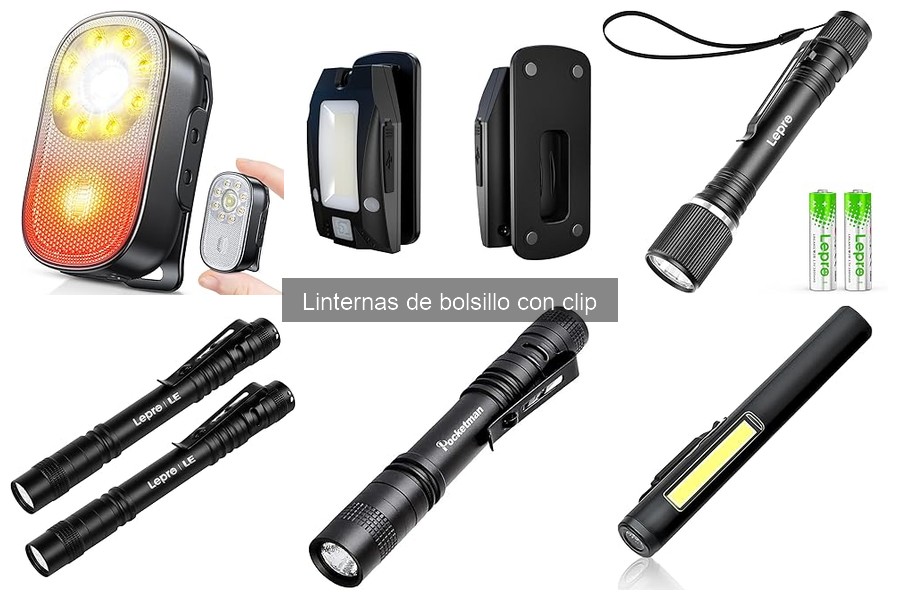 Dónde comprar linternas de bolsillo con clip: precios y tiendas