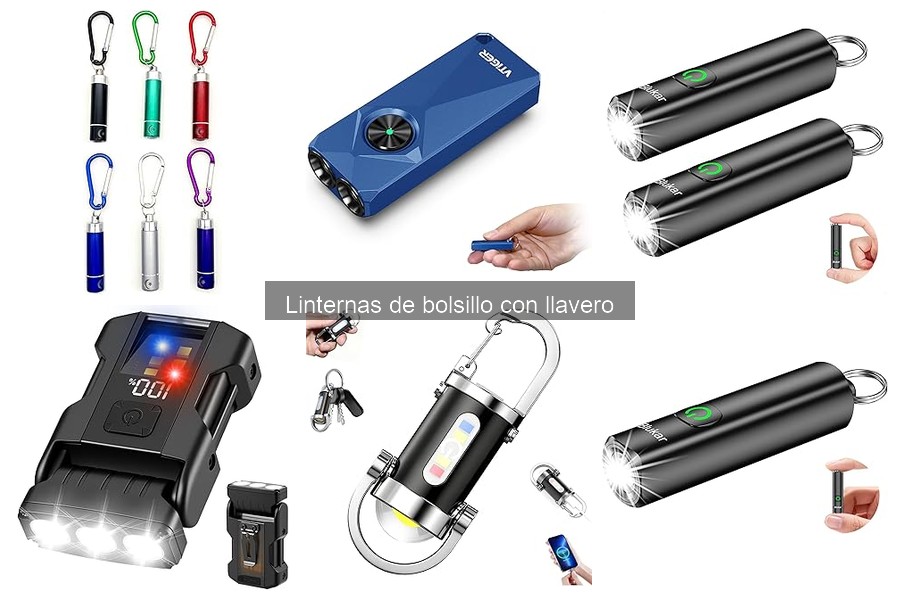 Dónde comprar linternas de bolsillo con llavero: Mejores tiendas