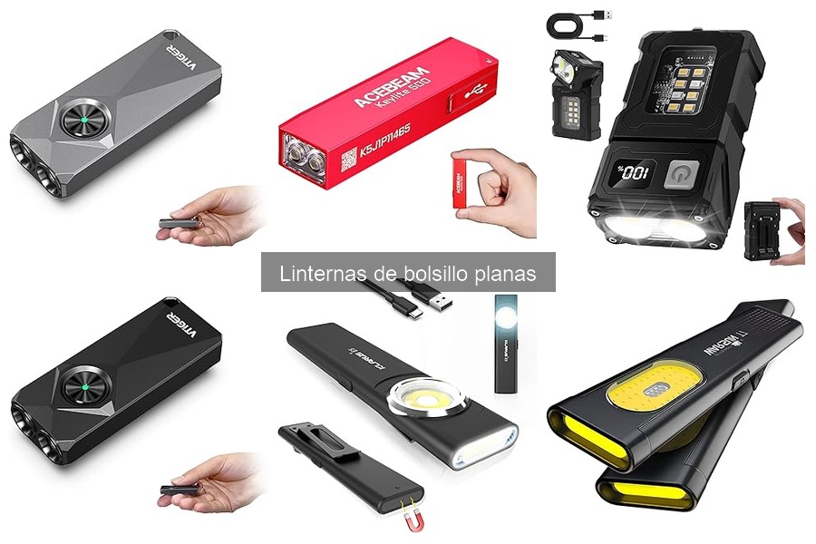 Dónde comprar linternas de bolsillo planas al mejor precio