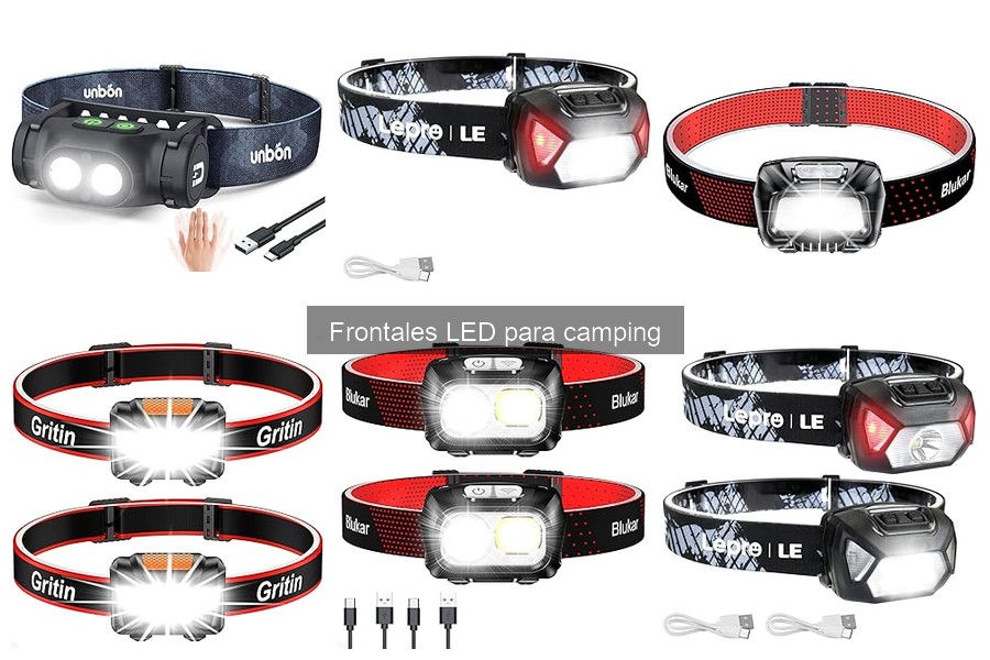 Dónde comprar linternas frontales LED para camping
