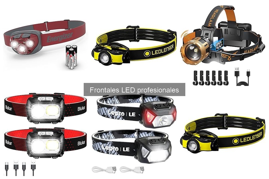 Dónde comprar linternas frontales LED profesionales al mejor precio