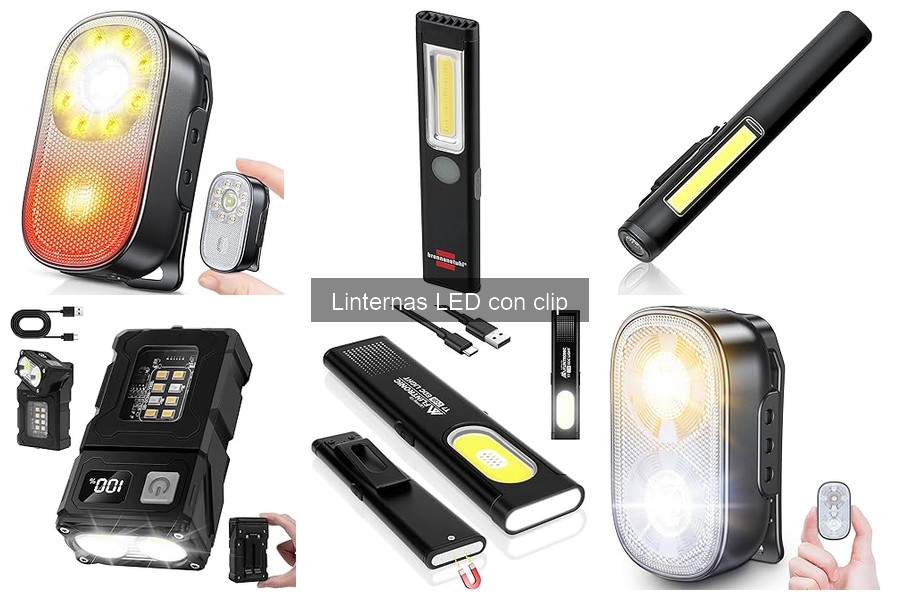 Dónde comprar linternas LED con clip: tiendas y recomendaciones