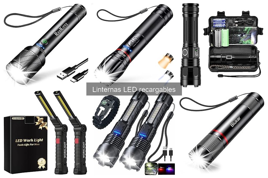 Dónde comprar linternas LED recargables: mejores opciones