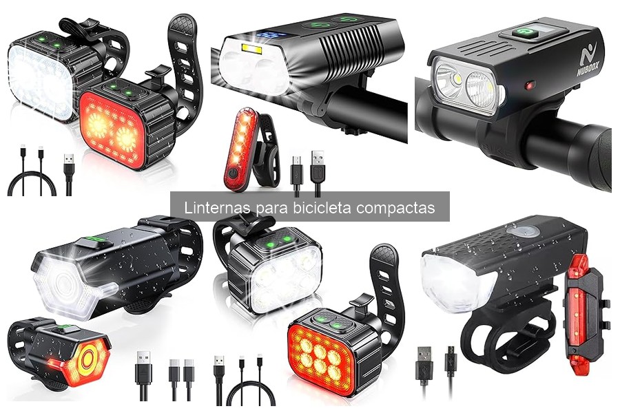 Dónde comprar linternas para bicicleta compactas con descuentos