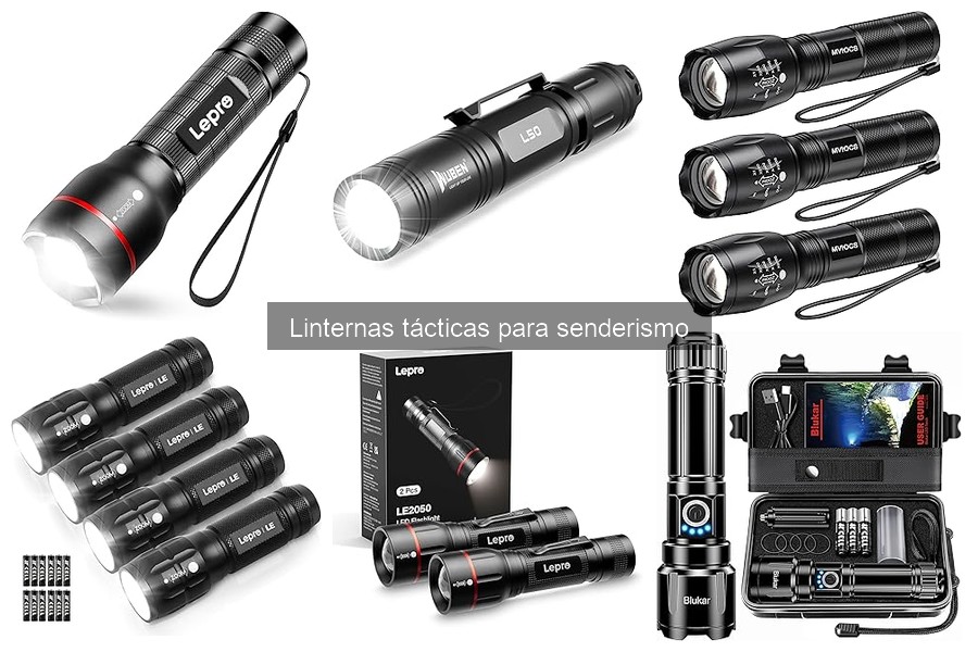 Dónde comprar linternas tácticas para senderismo: Mejores opciones