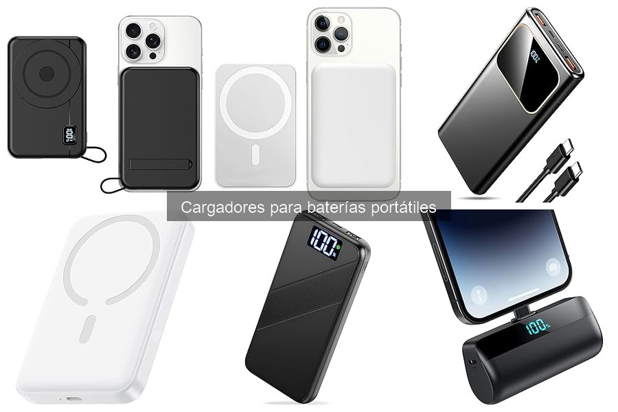 Dónde comprar los mejores cargadores para baterías portátiles