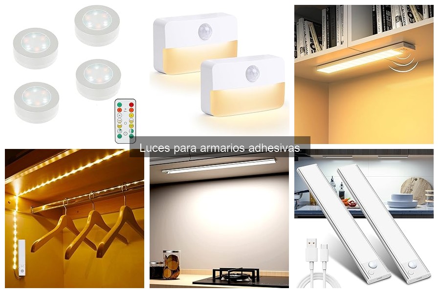 Dónde Comprar Luces Adhesivas para Armarios: Mejores Opciones