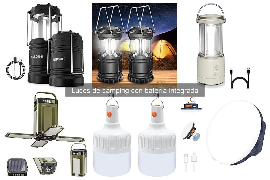 Dónde comprar luces de camping con batería al mejor precio