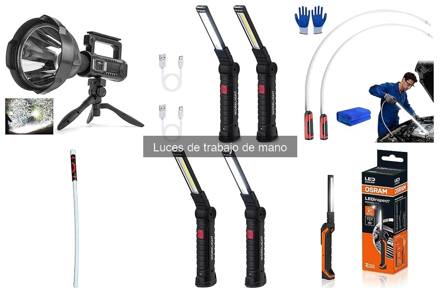 Dónde comprar luces de trabajo de mano a buen precio