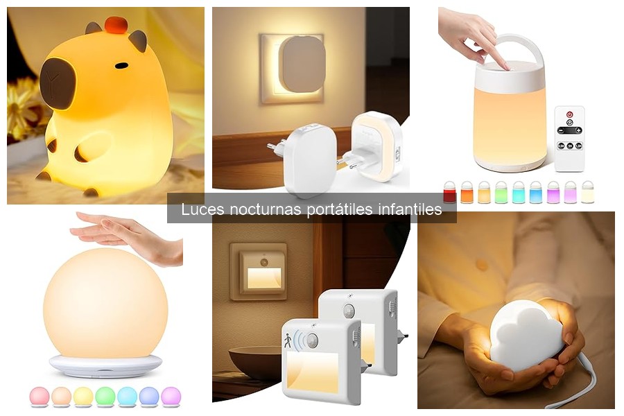 Dónde Comprar Luces Nocturnas Portátiles Infantiles