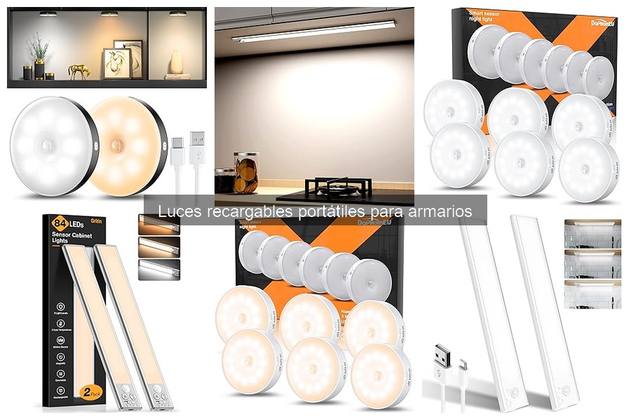 Dónde Comprar Luces Recargables para Armarios: Guía 2023