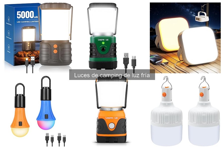 Duración de Batería en Luces de Camping de Luz Fría