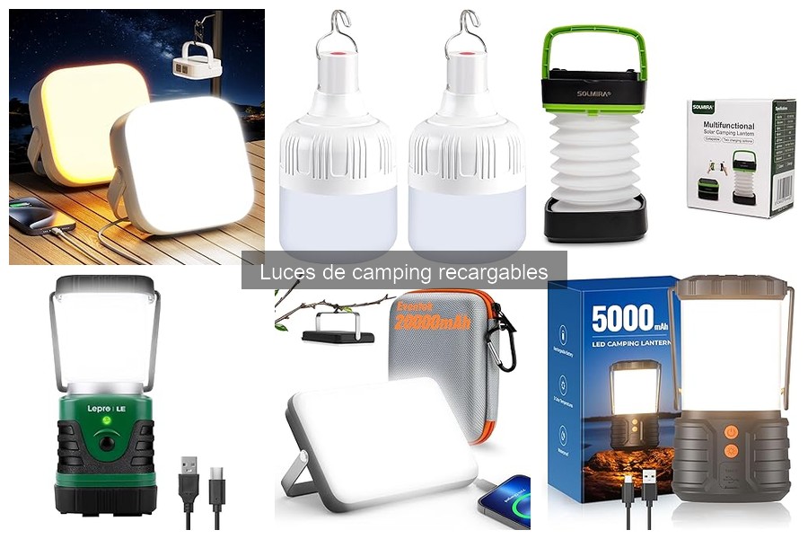 Duración de las Luces de Camping Recargables: ¿Cuánto Tiempo Usar?
