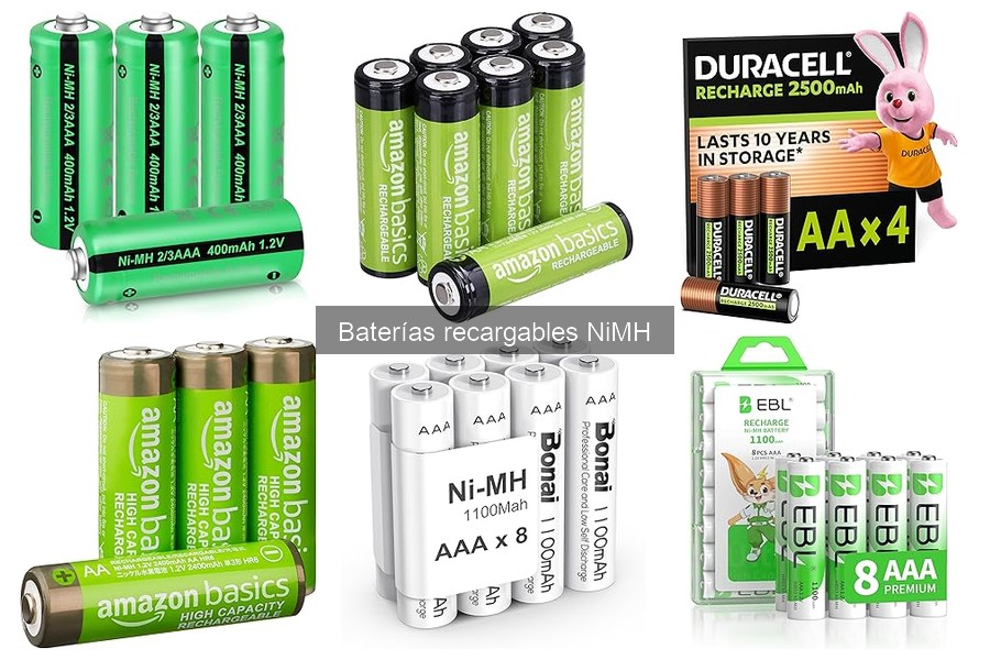 Duración Promedio de Baterías Recargables NiMH: Guía 2023