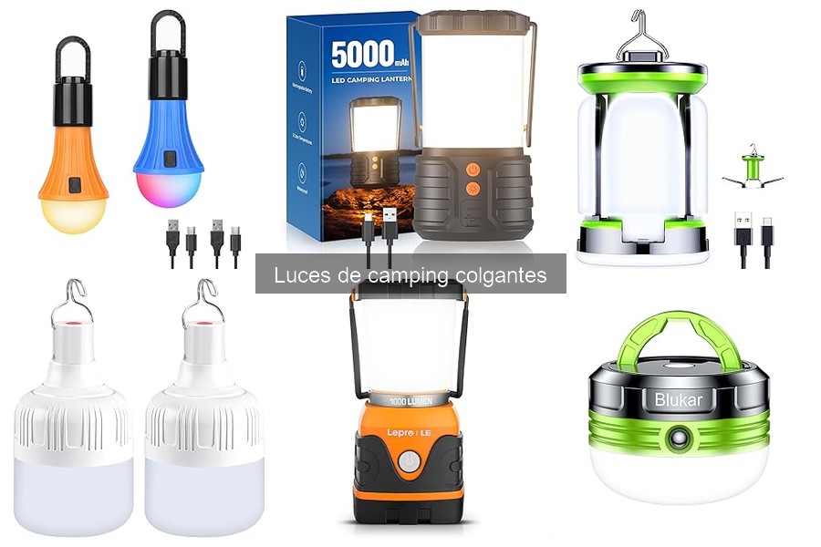 Efecto del Clima en Luces de Camping Colgantes: Guía Útil