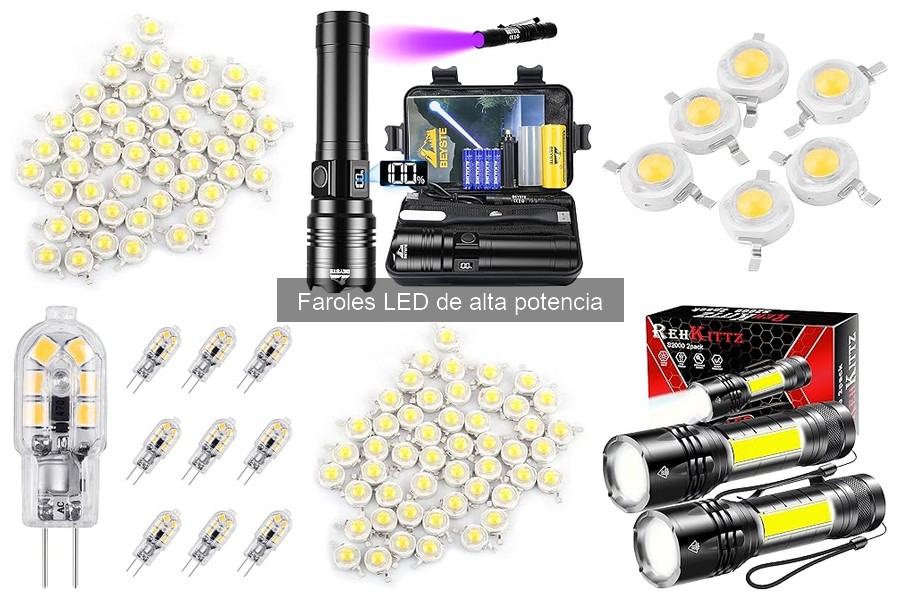 Encuentra Faroles LED de Alta Potencia al Mejor Precio