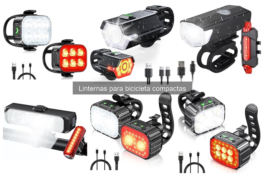 Errores comunes al elegir linternas para bicicleta compactas