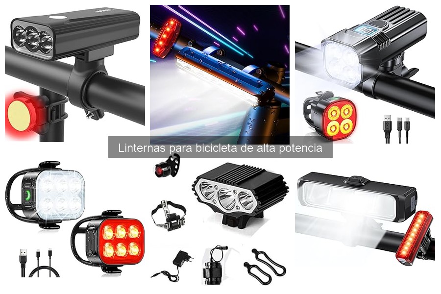Errores comunes al elegir linternas para bicicleta de alta potencia