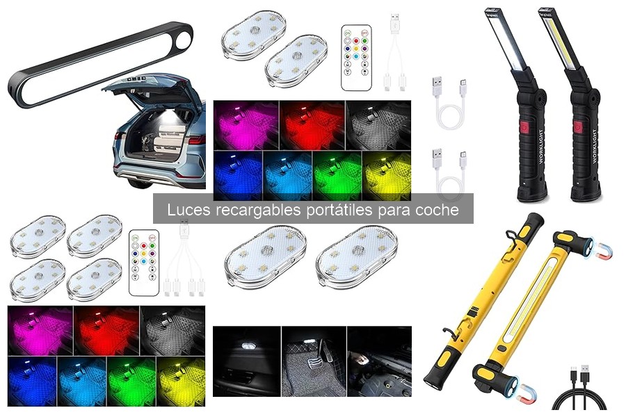 Errores comunes al elegir luces recargables para coche