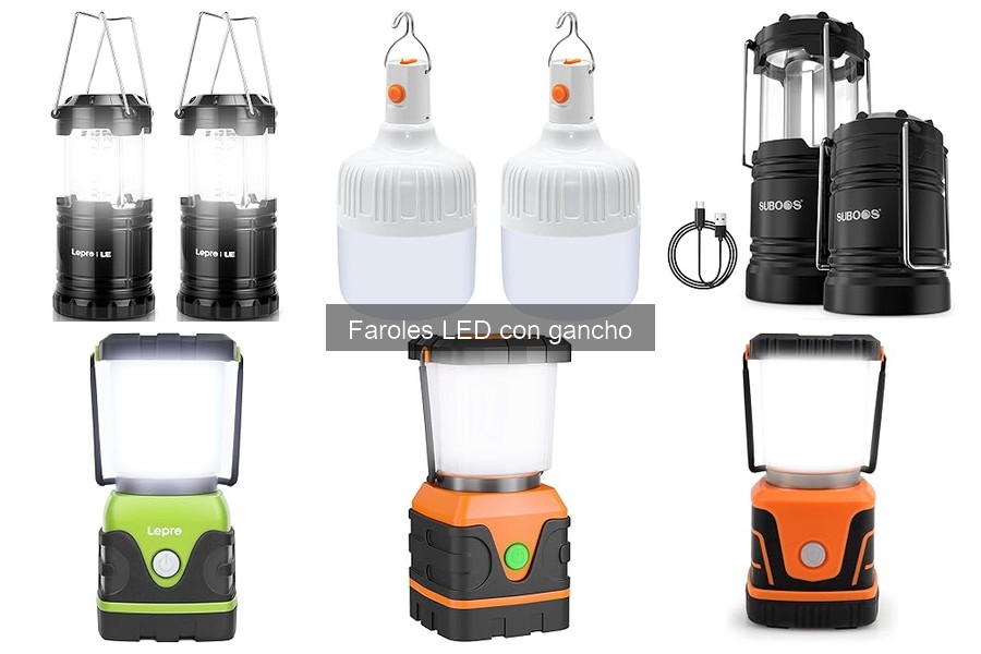 Errores comunes al elegir un farol LED con gancho