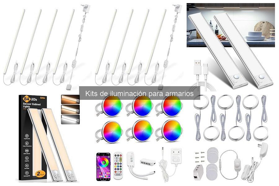 Errores comunes al instalar kits de iluminación para armarios