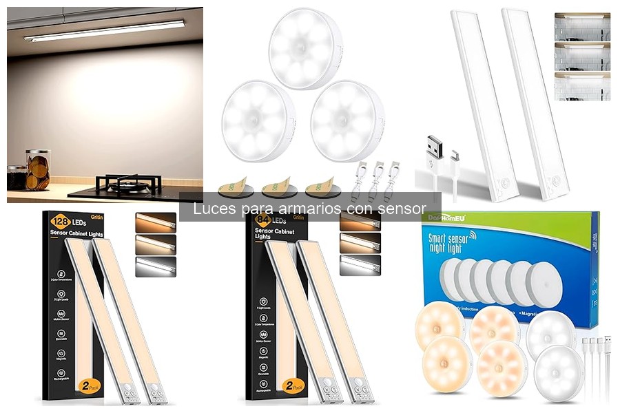 Errores comunes al instalar luces para armarios con sensor