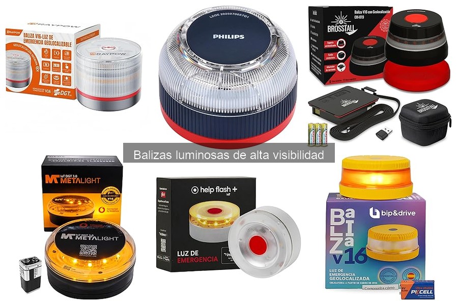 Errores comunes al usar balizas luminosas de alta visibilidad