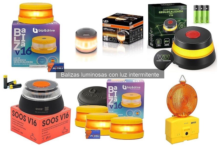 Errores comunes al usar balizas luminosas intermitentes
