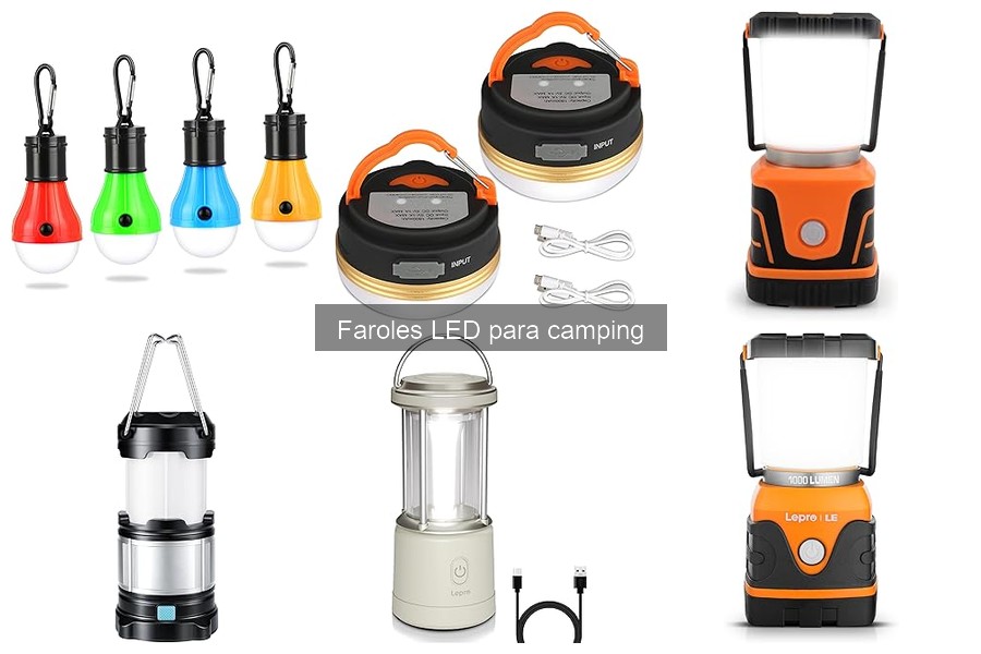 Errores comunes al usar faroles LED para camping