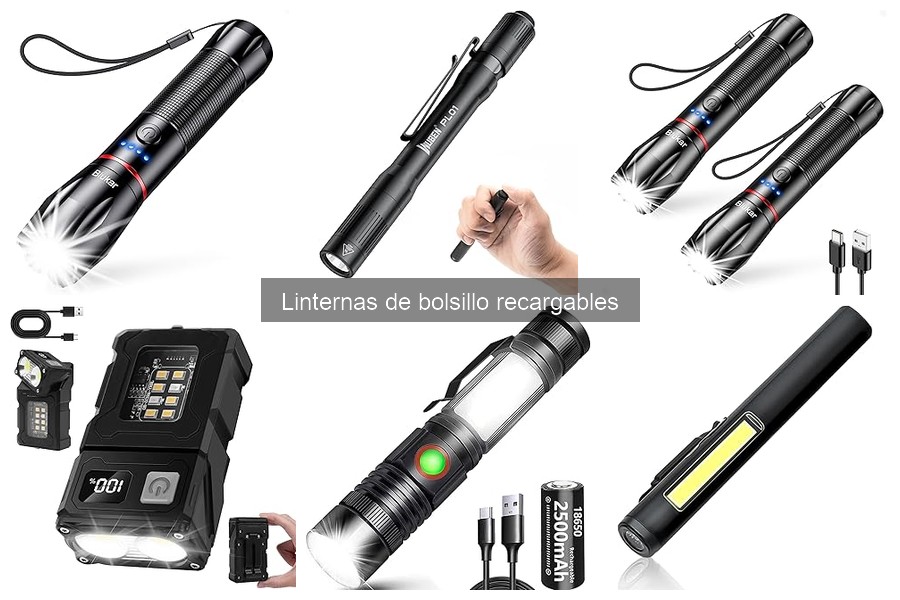 Errores comunes al usar linternas de bolsillo recargables