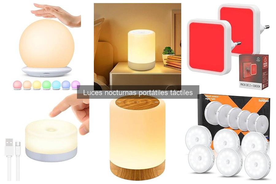 Errores comunes al utilizar luces nocturnas táctiles