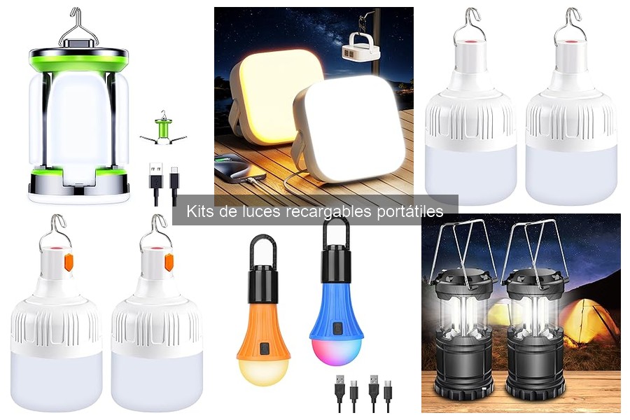 Esenciales en Kits de Luces Recargables: Características Clave