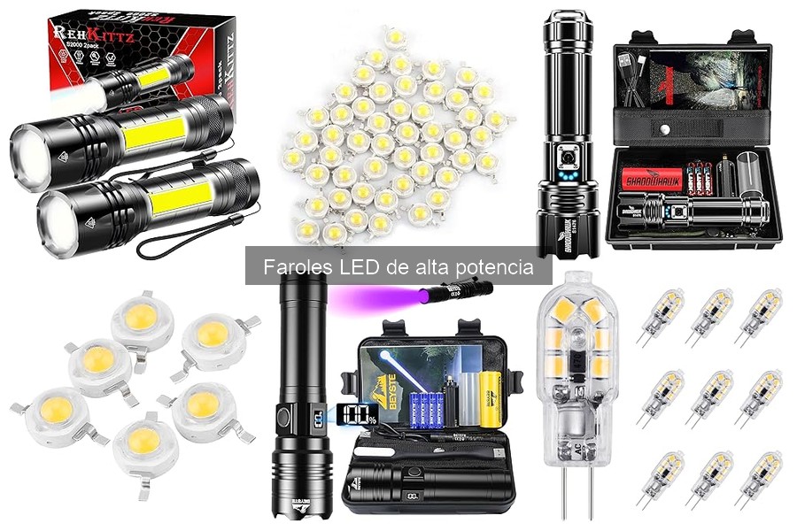 Faroles LED de alta potencia para emergencias: ¿son eficaces?