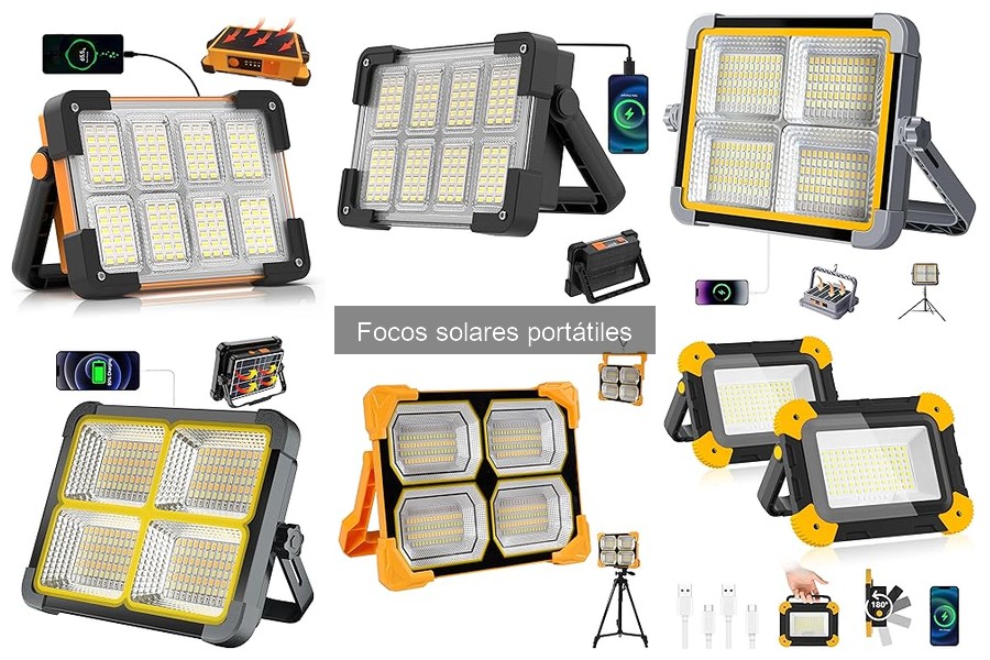 Focos solares portátiles para emergencias: ¿son efectivos?