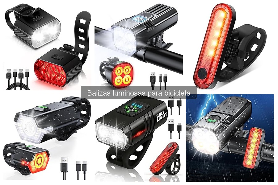 Funciones Innovadoras de Balizas Luminosas para Bicicleta
