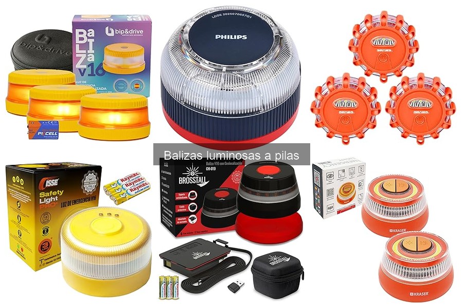 Guía de Compra: Balizas Luminosas a Pilas para Emergencias