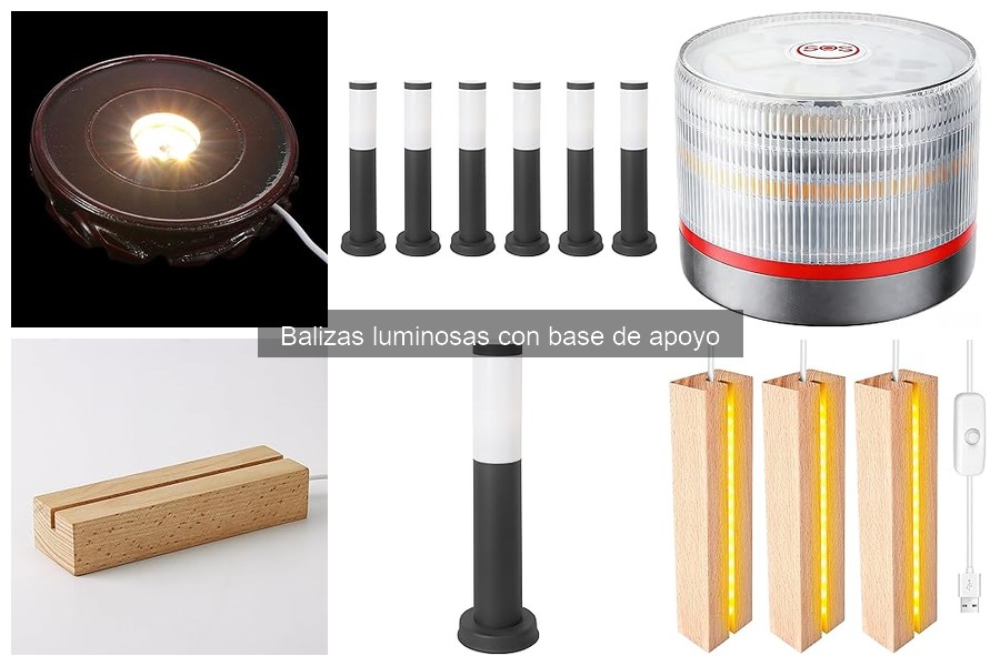 Guía de compra: Balizas luminosas con base de apoyo