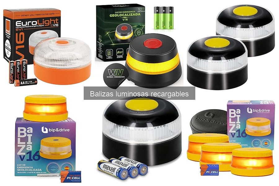 Guía de Compra de Balizas Luminosas Recargables