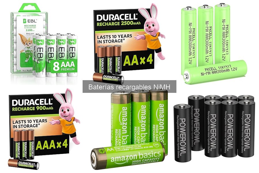 Guía de compra de baterías recargables NiMH para linternas