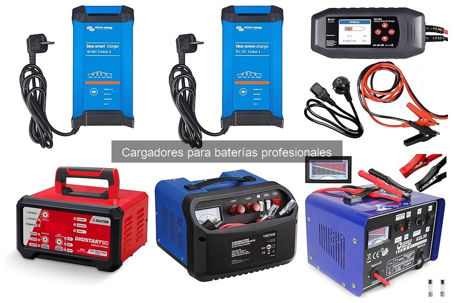 Guía de compra de cargadores para baterías profesionales