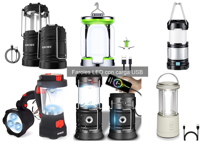 Guía de compra de faroles LED con carga USB: ¿qué considerar?