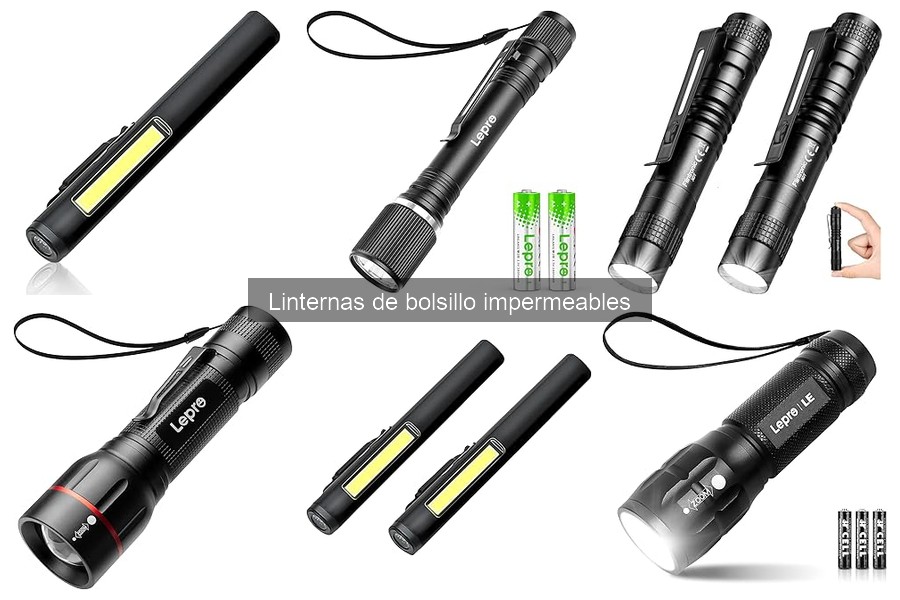 Guía de compra de linternas de bolsillo impermeables