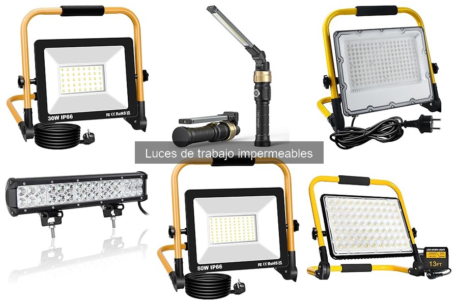 Guía de compra de luces de trabajo impermeables